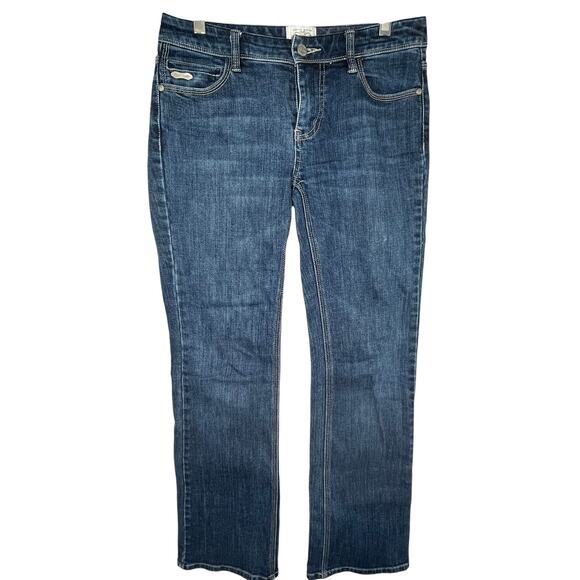 WHBM Blanc Denim - WHBM Blanc boot cut jeans, size OS, EUC
